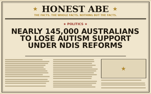 Nearly 145,000 Australians to Lose Autism Support Under NDIS Reforms