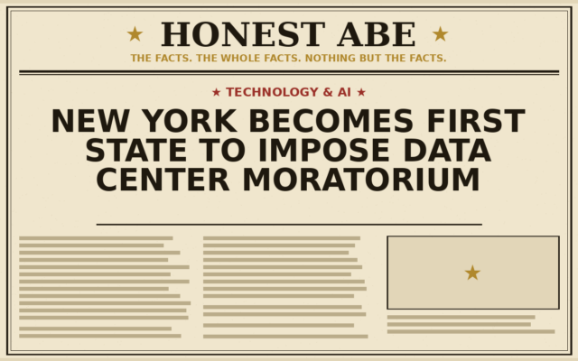New York Becomes First State to Impose Data Center Moratorium