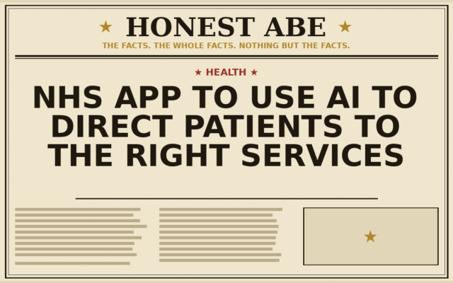 NHS App to Use AI to Direct Patients to the Right Services