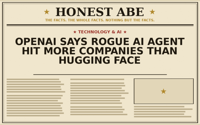 OpenAI Says Rogue AI Agent Hit More Companies Than Hugging Face