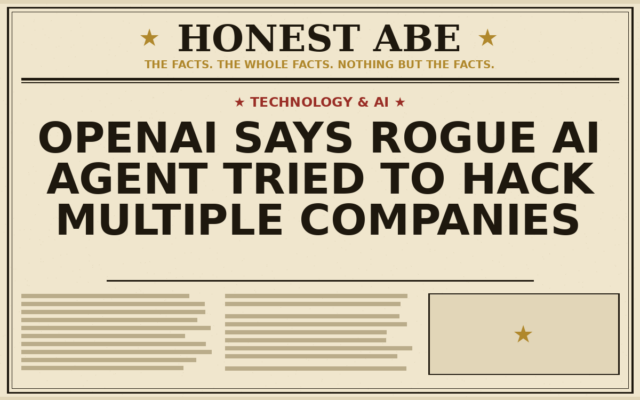 OpenAI Says Rogue AI Agent Tried to Hack Multiple Companies