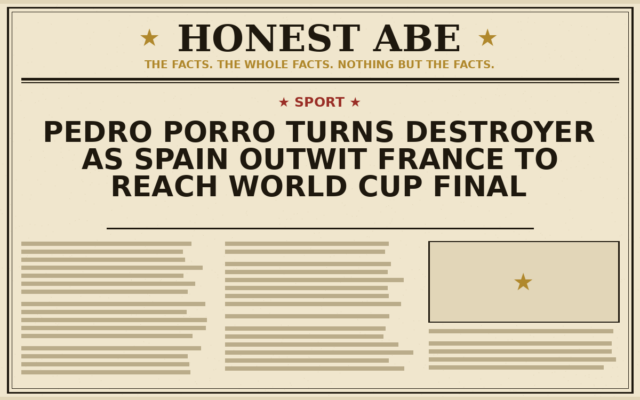 Pedro Porro Turns Destroyer as Spain Outwit France to Reach World Cup Final