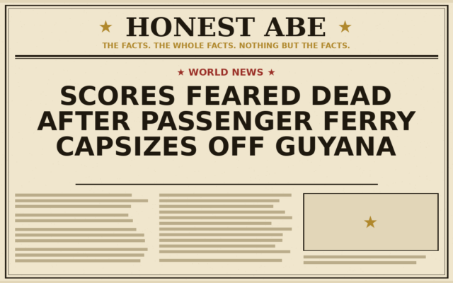 Scores Feared Dead After Passenger Ferry Capsizes Off Guyana