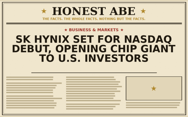 SK Hynix Set for Nasdaq Debut, Opening Chip Giant to U.S. Investors
