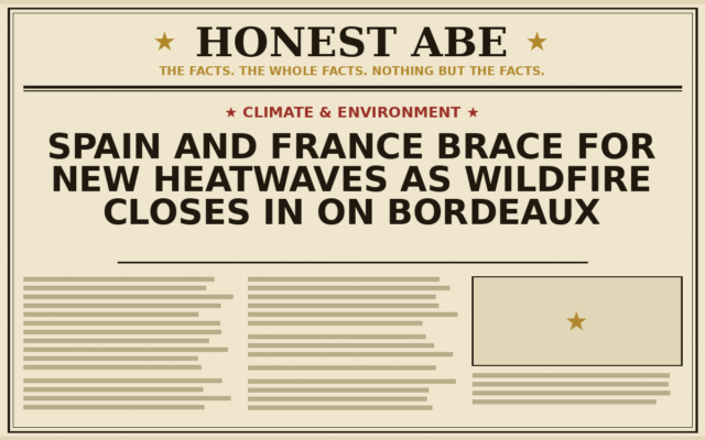 Spain and France Brace for New Heatwaves as Wildfire Closes In on Bordeaux