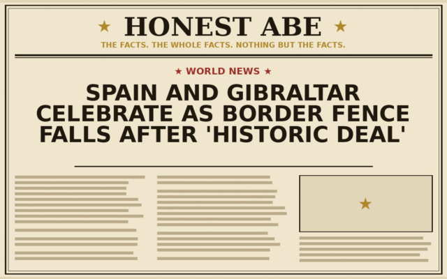 Spain and Gibraltar Celebrate as Border Fence Falls After ‘Historic Deal’
