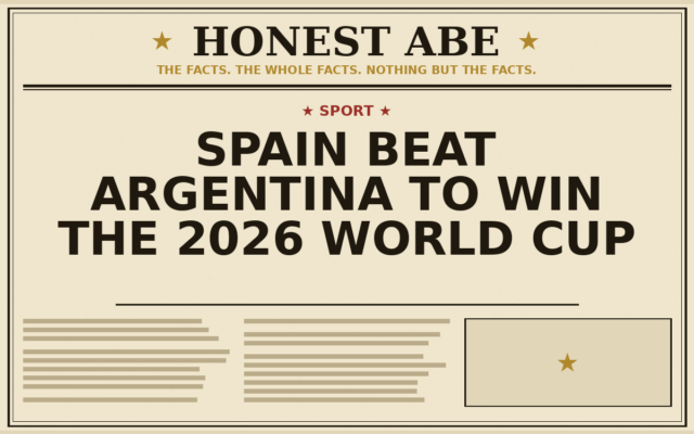 Spain Beat Argentina to Win the 2026 World Cup