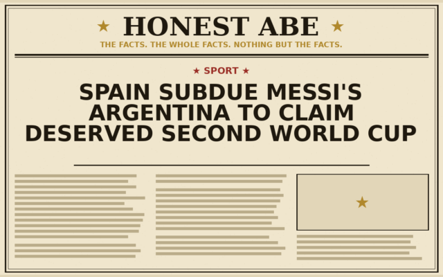 Spain Subdue Messi’s Argentina to Claim Deserved Second World Cup