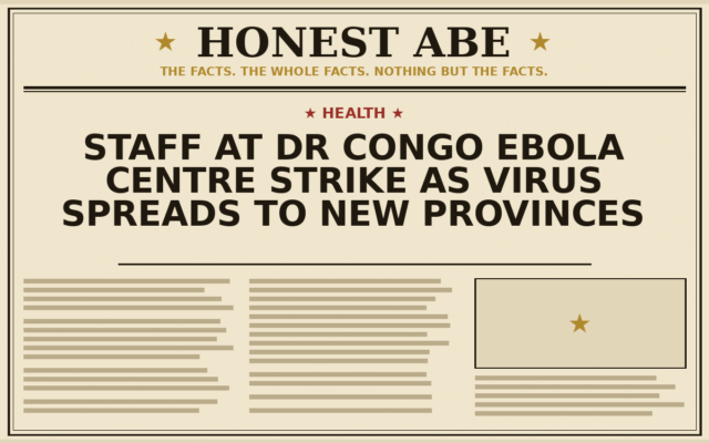 Staff at DR Congo Ebola Centre Strike as Virus Spreads to New Provinces