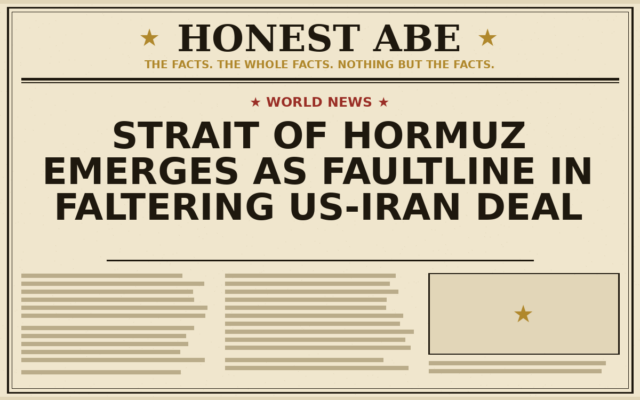 Strait of Hormuz Emerges as Faultline in Faltering US-Iran Deal