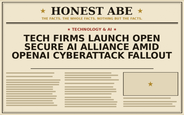 Tech Firms Launch Open Secure AI Alliance Amid OpenAI Cyberattack Fallout