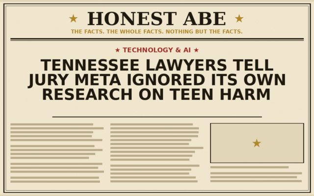 Tennessee Lawyers Tell Jury Meta Ignored Its Own Research on Teen Harm