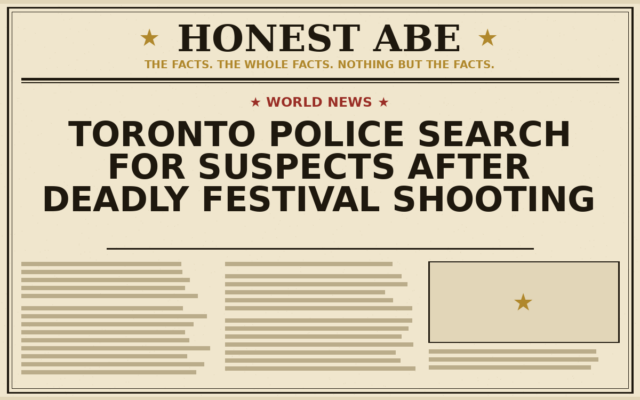 Toronto Police Search for Suspects After Deadly Festival Shooting