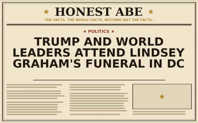 Trump and World Leaders Attend Lindsey Graham’s Funeral in DC