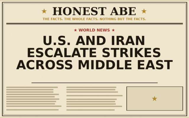 U.S. and Iran Escalate Strikes Across Middle East