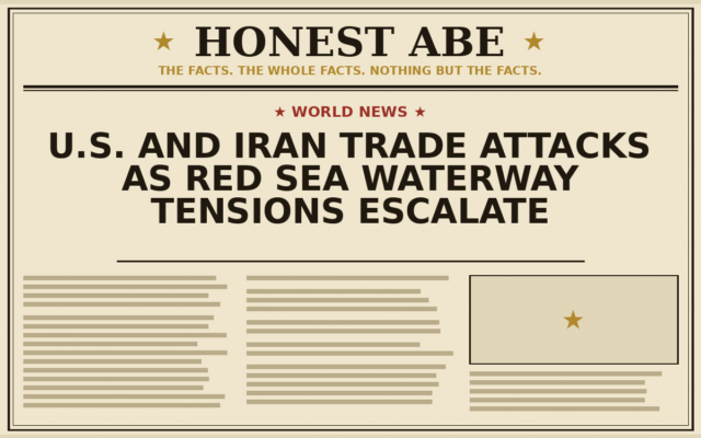 U.S. and Iran Trade Attacks as Red Sea Waterway Tensions Escalate