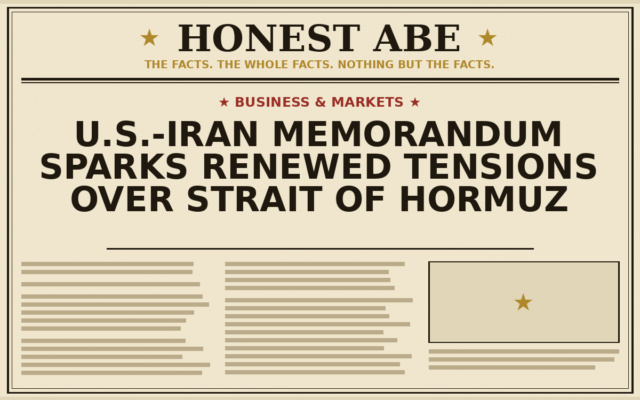U.S.-Iran Memorandum Sparks Renewed Tensions Over Strait of Hormuz