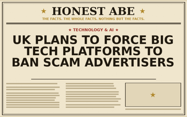 UK Plans to Force Big Tech Platforms to Ban Scam Advertisers