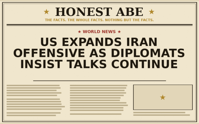 US Expands Iran Offensive as Diplomats Insist Talks Continue