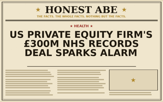 US Private Equity Firm’s £300m NHS Records Deal Sparks Alarm