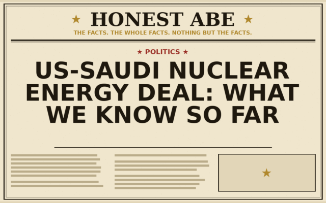 US-Saudi Nuclear Energy Deal: What We Know So Far