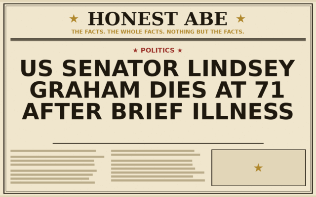 US Senator Lindsey Graham Dies at 71 After Brief Illness
