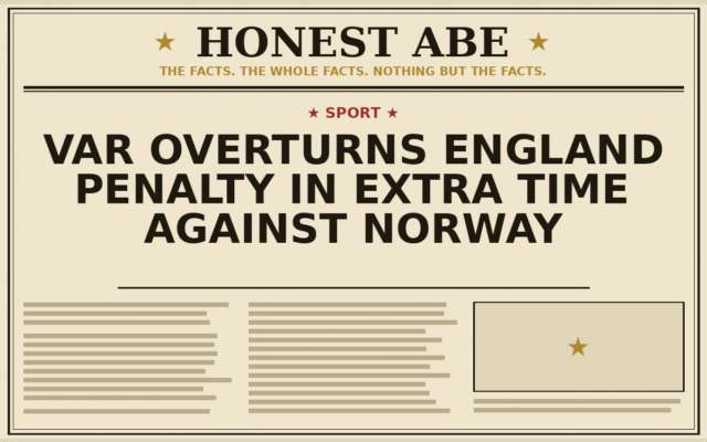 VAR Overturns England Penalty in Extra Time Against Norway