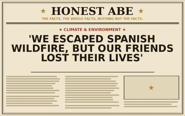 ‘We Escaped Spanish Wildfire, but Our Friends Lost Their Lives’