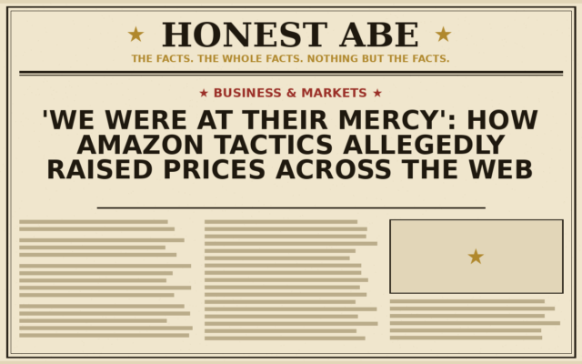 ‘We Were at Their Mercy’: How Amazon Tactics Allegedly Raised Prices Across the Web