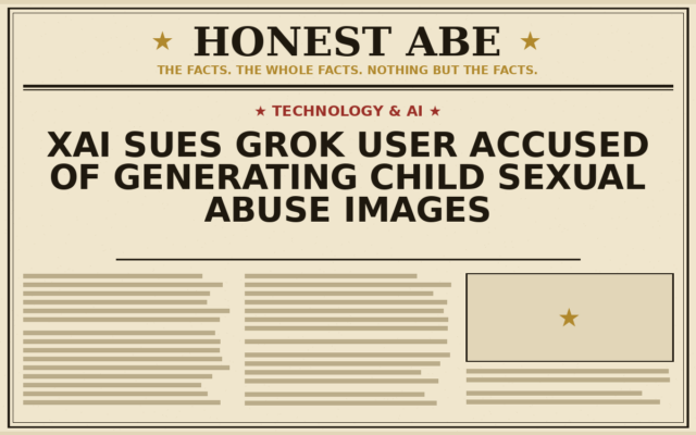 xAI Sues Grok User Accused of Generating Child Sexual Abuse Images