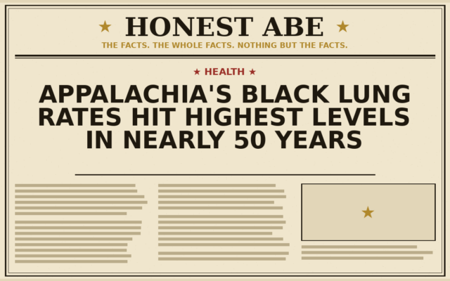 Appalachia’s Black Lung Rates Hit Highest Levels in Nearly 50 Years