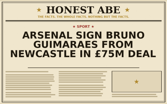 Arsenal Sign Bruno Guimaraes from Newcastle in £75m Deal