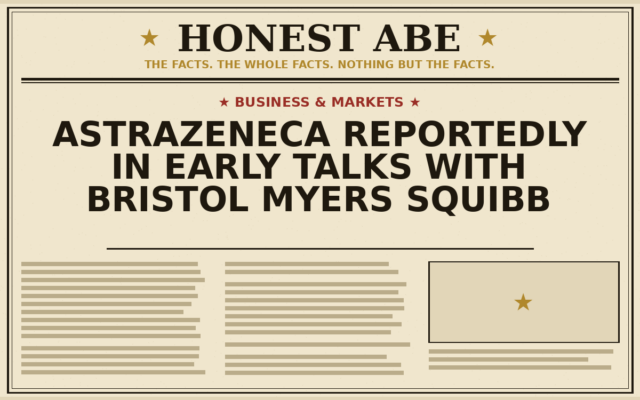 AstraZeneca Reportedly in Early Talks with Bristol Myers Squibb