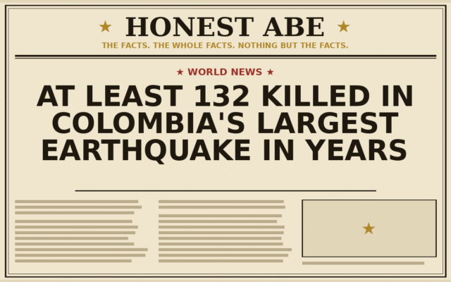 At Least 132 Killed in Colombia’s Largest Earthquake in Years