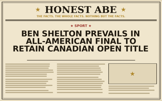 Ben Shelton Prevails in All-American Final to Retain Canadian Open Title