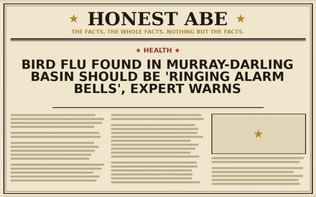 Bird Flu Found in Murray-Darling Basin Should Be ‘Ringing Alarm Bells’, Expert Warns