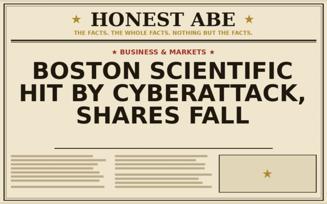 Boston Scientific Hit by Cyberattack, Shares Fall