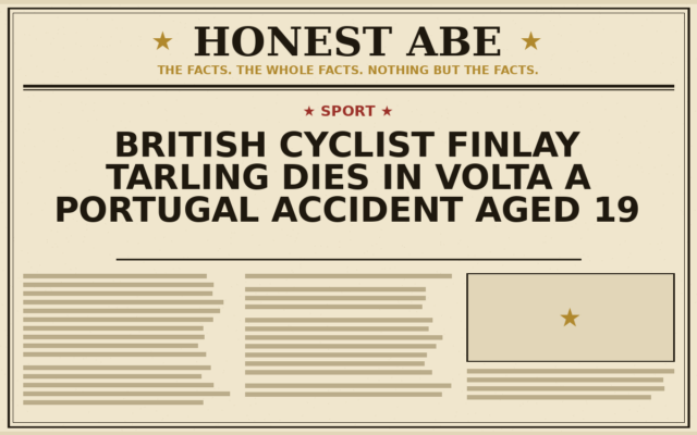 British Cyclist Finlay Tarling Dies in Volta a Portugal Accident Aged 19