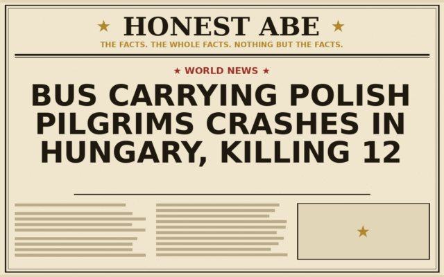 Bus Carrying Polish Pilgrims Crashes in Hungary, Killing 12