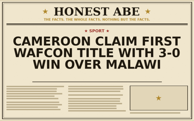 Cameroon Claim First Wafcon Title With 3-0 Win Over Malawi