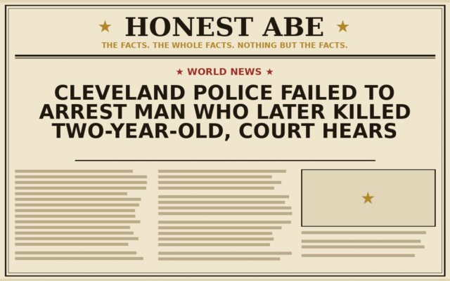 Cleveland Police Failed to Arrest Man Who Later Killed Two-Year-Old, Court Hears