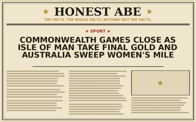 Commonwealth Games Close as Isle of Man Take Final Gold and Australia Sweep Women’s Mile