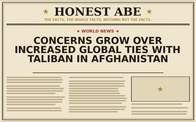 Concerns Grow Over Increased Global Ties With Taliban in Afghanistan