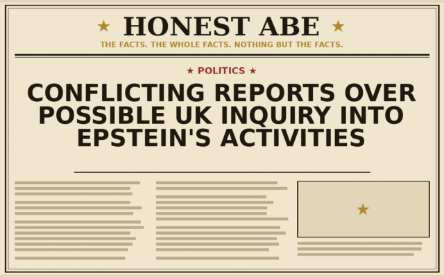 Conflicting Reports Over Possible UK Inquiry Into Epstein’s Activities