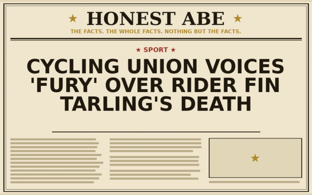 Cycling Union Voices ‘Fury’ Over Rider Fin Tarling’s Death