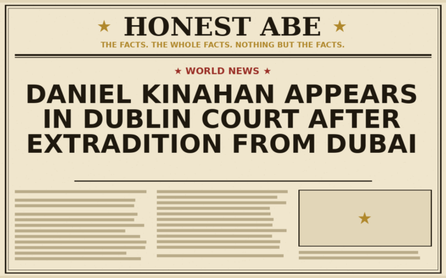 Daniel Kinahan Appears in Dublin Court After Extradition From Dubai
