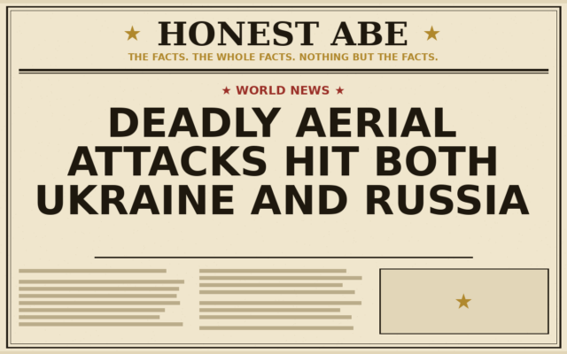Deadly Aerial Attacks Hit Both Ukraine and Russia