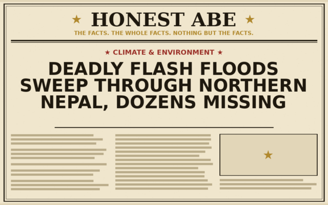 Deadly Flash Floods Sweep Through Northern Nepal, Dozens Missing