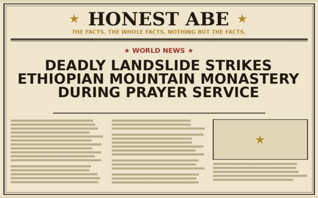 Deadly Landslide Strikes Ethiopian Mountain Monastery During Prayer Service