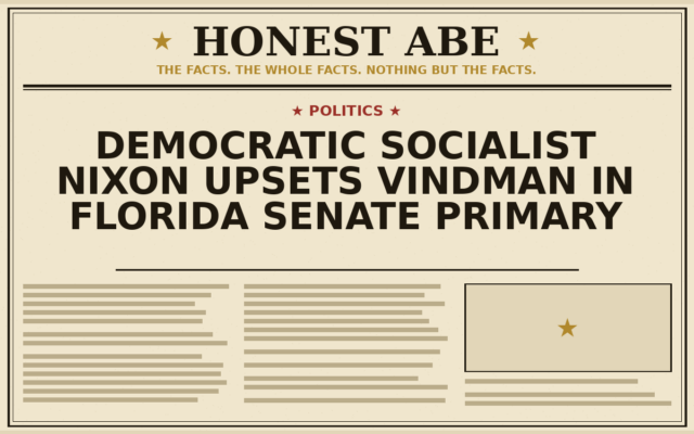 Democratic Socialist Nixon Upsets Vindman in Florida Senate Primary